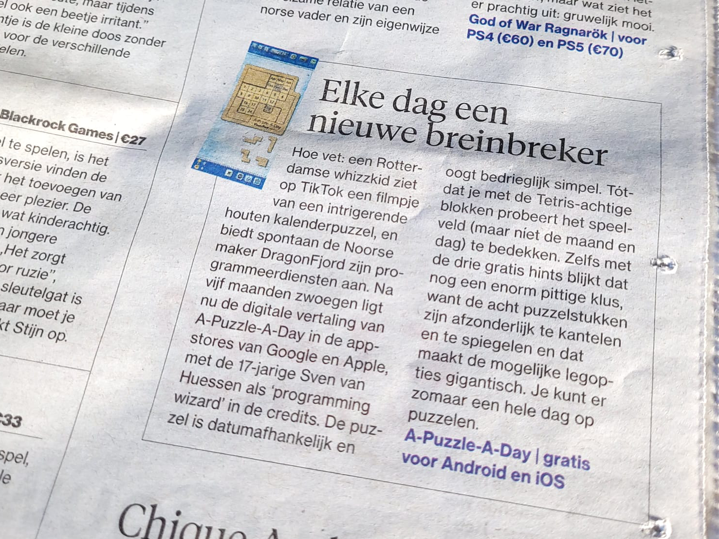 Algemeen Dagblad - A Puzzle a Day