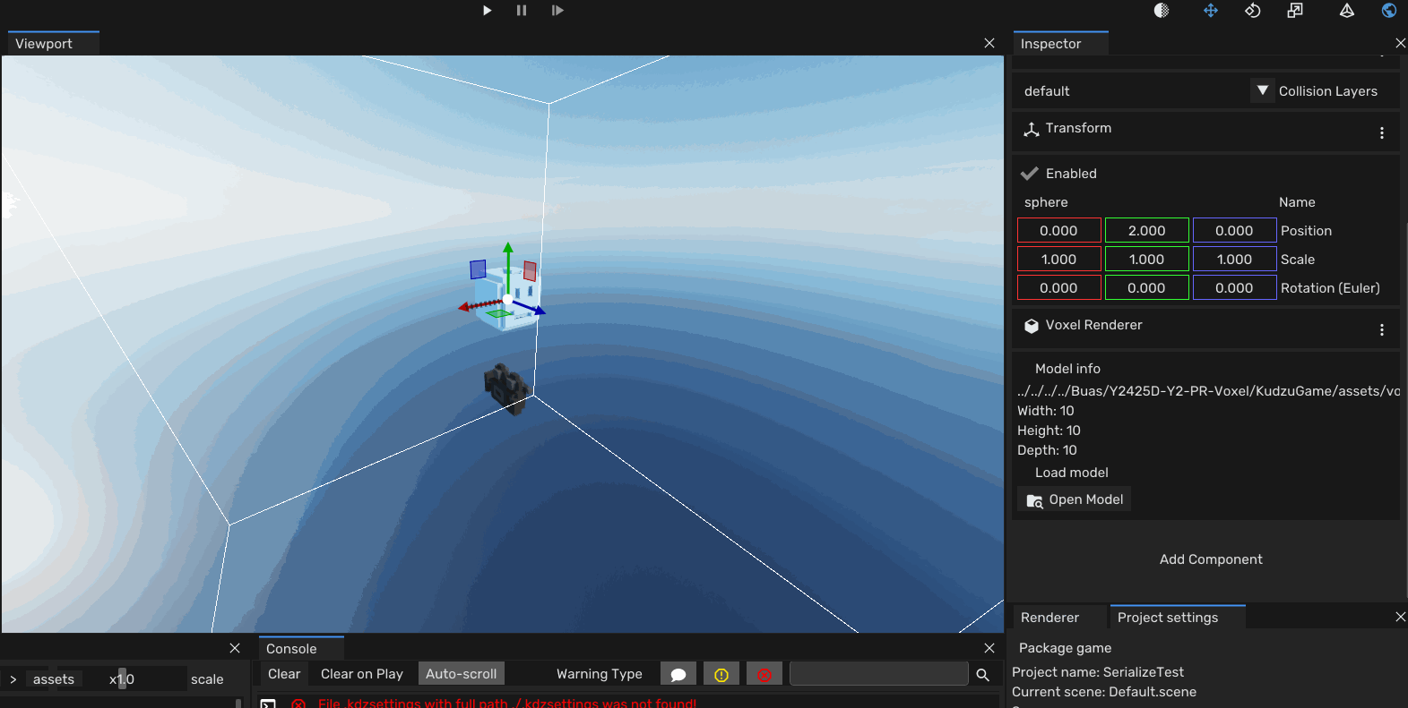 Kudzu Engine Popup system